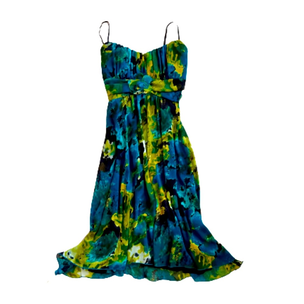 Ruby Rox Dress With Tie Backs, NWOT